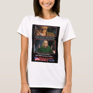 A Sarcastic Look at Hillary for President 2016 T-Shirt
