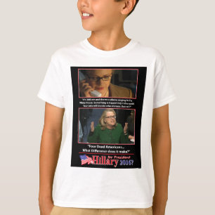 A Sarcastic Look at Hillary for President 2016 T-Shirt