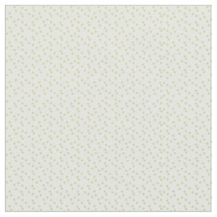 A scattering of pale green squares on white. fabric