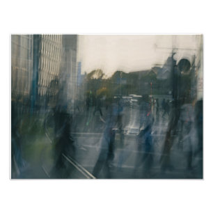 A scene from a Japanese castle town Photo Print