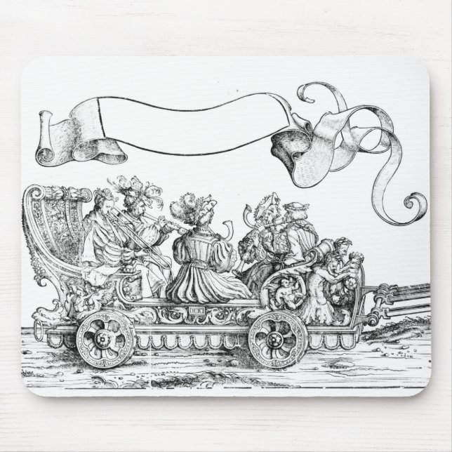 A Scene from Maximilian's Triumphal Procession Mouse Mat (Front)