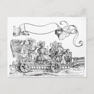 A Scene from Maximilian's Triumphal Procession Postcard