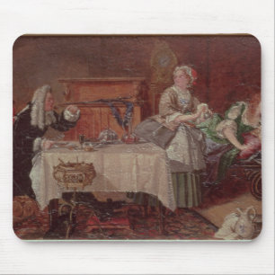 A Scene from 'Tartuffe' by Moliere, 1850 Mouse Mat