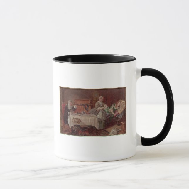 A Scene from 'Tartuffe' by Moliere, 1850 Mug (Right)