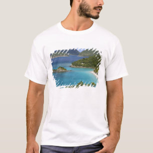 A scenic of Caneel Bay from a road at St. John T-Shirt