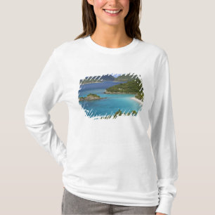 A scenic of Caneel Bay from a road at St. John T-Shirt