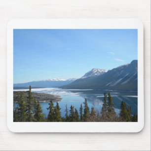 A Scenic View in Skagway, Alaska Mouse Mat
