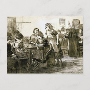 A Schoolroom Postcard
