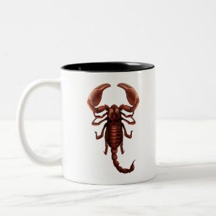 A scorpion Two-Tone coffee mug