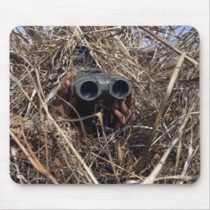 A scout observer practices observation techniqu 2 mouse mat