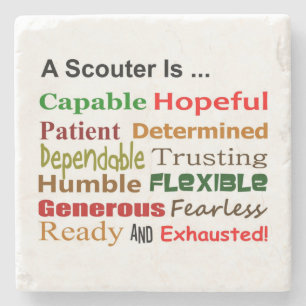 A Scouter Is... Coaster