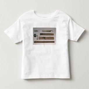 A scribe's instruments (wood, ivory, bronze and en toddler T-Shirt