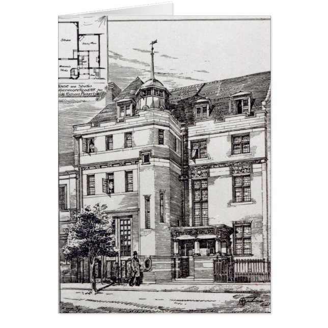 A Sculptors Studio, 1892 (Front)