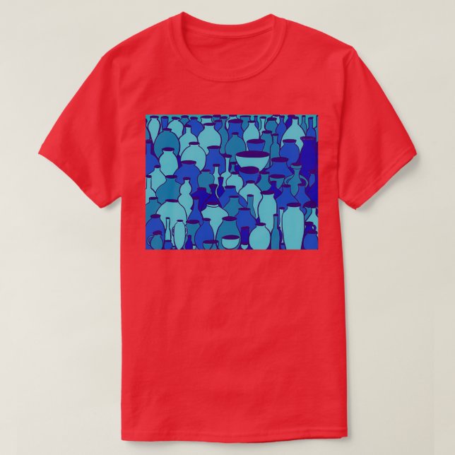 A sea of pots T-Shirt (Design Front)