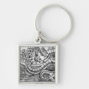 A Sea Serpent Key Ring