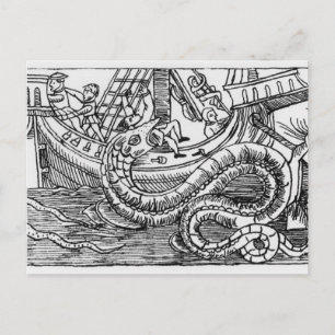 A Sea Serpent Postcard