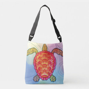 a sea turtle crossbody bag