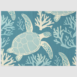 A Sea Turtle Series Design7 Tissue Paper
