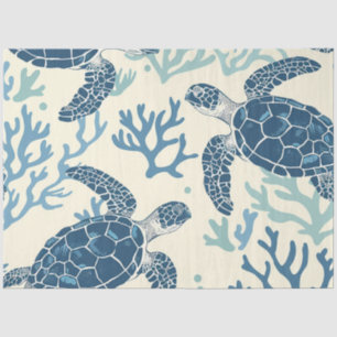 A Sea Turtle Series Design 5 Tissue Paper