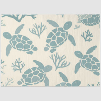 A Sea Turtle Series Design 8 Tissue Paper