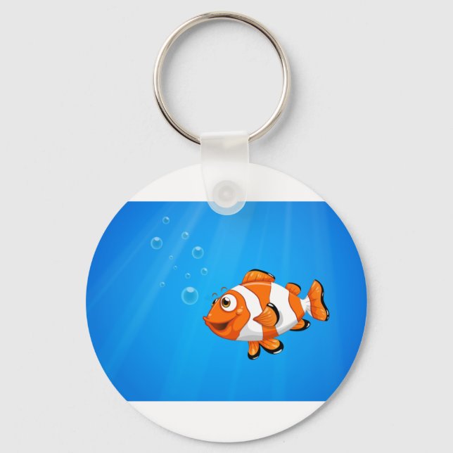 A sea with a nemo fish key ring (Front)