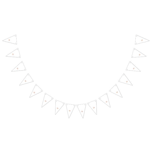 A seamless background pattern featuring various fl bunting  (All)