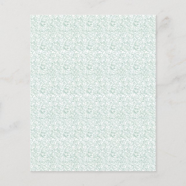A seamless geometric pattern featuring interlockin flyer (Front)