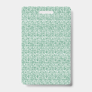 A seamless geometric pattern featuring interlockin ID badge