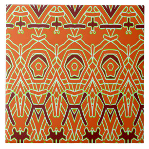 A seamless multicolor horizontal classic pattern   tile