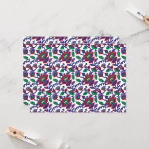 A seamless, symmetrical pattern featuring repeatin invitation