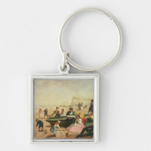 A Seaside Scene Key Ring