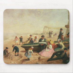 A Seaside Scene Mouse Mat