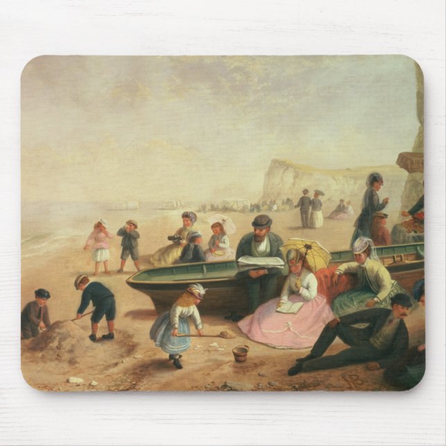 A Seaside Scene Mouse Mat (Front)