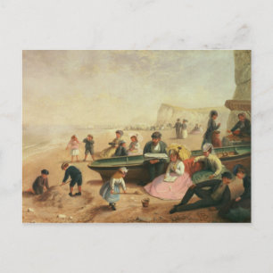 A Seaside Scene Postcard