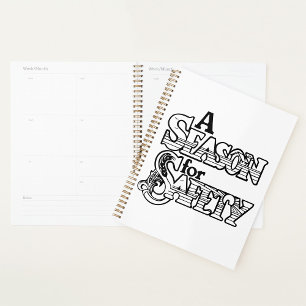A Season For Safety Spiral Planner