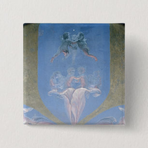 A section from the second version 15 cm square badge
