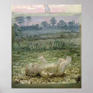 A section from the second version poster