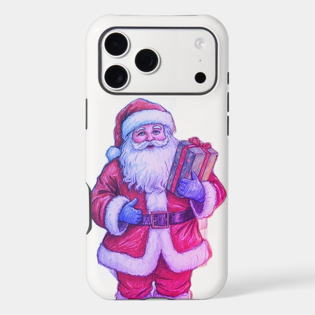 A Selfie Of Santa + Your Christmas Gift iPhone (Back)