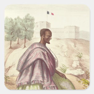 A Senegalese Marabout Square Sticker