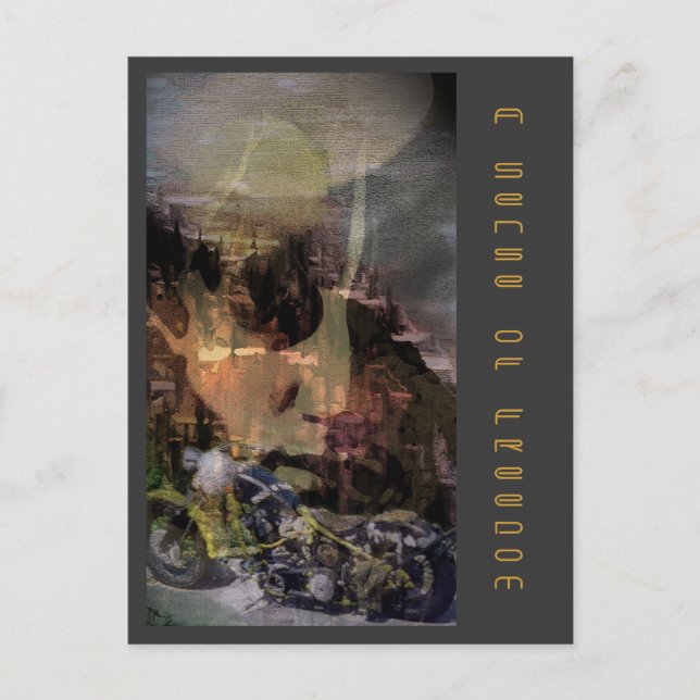 A Sense of Freedom Postcard (Front)