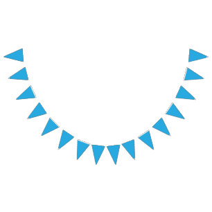 A serene blue sky with a few scattered white cloud bunting