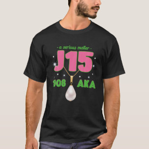 A Serious Matter J15 Founder's Day 1908 Pink And G T-Shirt
