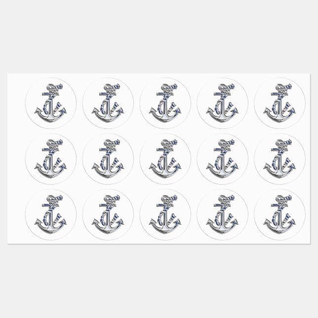 A Set of Nautical Design Anchor (Sheet)