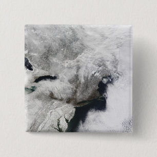 A severe winter storm 15 cm square badge