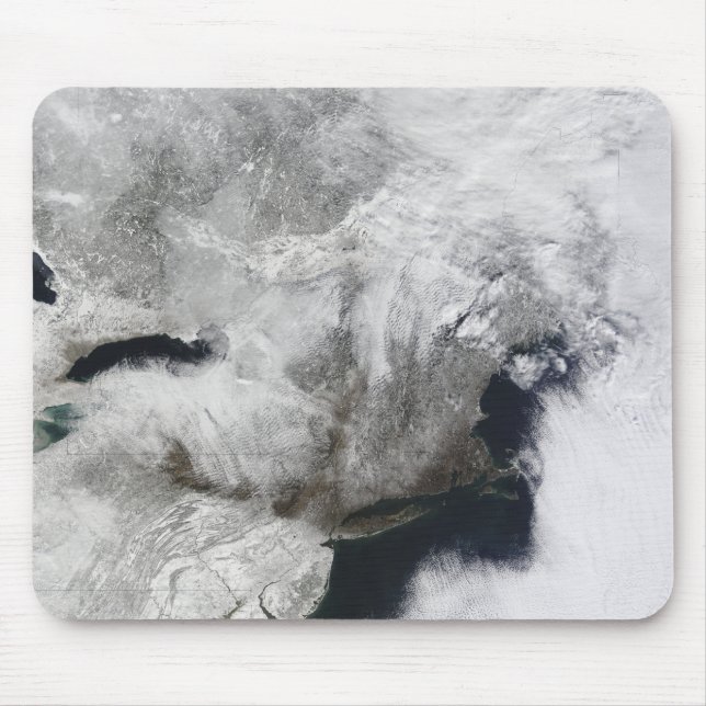 A severe winter storm mouse mat (Front)