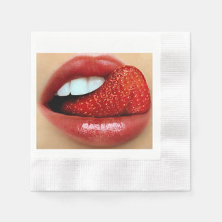 A SEXY TOWEL FOR LIPS! NAPKIN