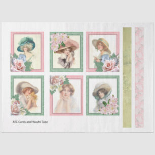 A Shabby Chic Series Design 26 Tissue Paper