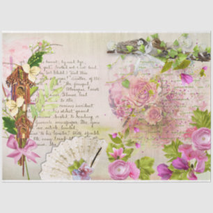 A Shabby Chic Series Design 32 Tissue Paper