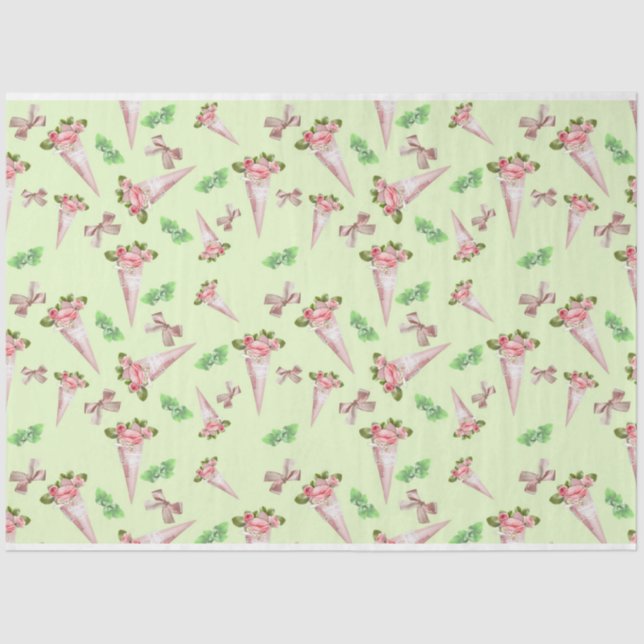 A Shabby Chic Series Design 9 Tissue Paper (Front)