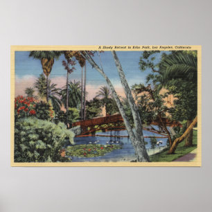 A Shady Retreat in Echo Park Poster